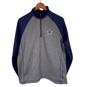 Dallas Cowboys Authentics 1/4 Zip Fleece Size Medium